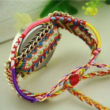 Women Dreamcatcher Friendship Watches Braid Dress Bracelet Watches