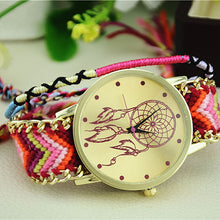 Women Dreamcatcher Friendship Watches Braid Dress Bracelet Watches
