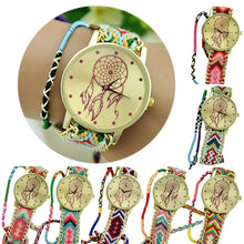 Women Dreamcatcher Friendship Watches Braid Dress Bracelet Watches