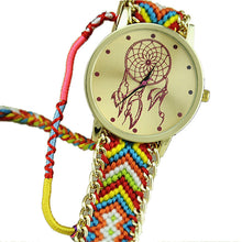 Women Dreamcatcher Friendship Watches Braid Dress Bracelet Watches