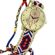 Women Dreamcatcher Friendship Watches Braid Dress Bracelet Watches