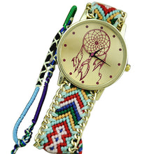Women Dreamcatcher Friendship Watches Braid Dress Bracelet Watches