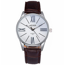 Luxury Fashion Crocodile Faux Leather Mens Analog Watch Wrist Watches relogio masculino