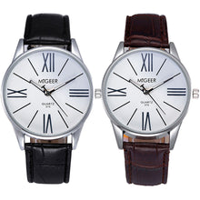 Luxury Fashion Crocodile Faux Leather Mens Analog Watch Wrist Watches relogio masculino