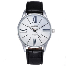 Luxury Fashion Crocodile Faux Leather Mens Analog Watch Wrist Watches relogio masculino