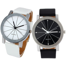 Fashion Luxury Men Quartz Dial Clock PU Leather Wrist Watch