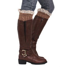 Knitting Socks Leg Warmers Boot Keep Warm Lace Short Socks