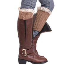 Knitting Socks Leg Warmers Boot Keep Warm Lace Short Socks