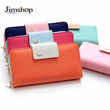 Fashion Birds Clutch Wallet Leather Case Long Zip Button Card Purse Handbag Wallet Credit Card Holder Bag