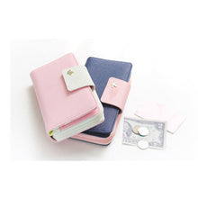 Fashion Birds Clutch Wallet Leather Case Long Zip Button Card Purse Handbag Wallet Credit Card Holder Bag