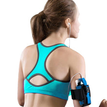 Fashion Mokingtop Brand Women Seamless Racerback Padded Bra Stretch Workout Tank Top V