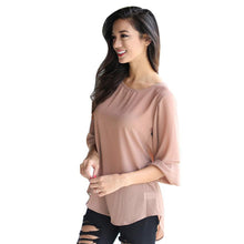 Women Long Sleeve Chiffon Casual Blouse Shirt Tops Lace Blouses Fast Shipping