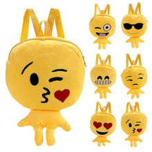 30 Styles Cute Emoji Emoticon Shoulder School Boys Girls Children Bag Backpack Satchel Rucksack Bags