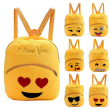 30 Styles Cute Emoji Emoticon Shoulder School Boys Girls Children Bag Backpack Satchel Rucksack Bags
