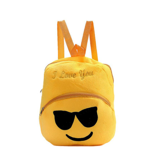 30 Styles Cute Emoji Emoticon Shoulder School Boys Girls Children Bag Backpack Satchel Rucksack Bags