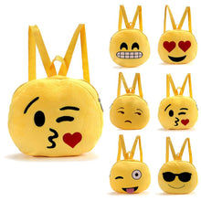 30 Styles Cute Emoji Emoticon Shoulder School Boys Girls Children Bag Backpack Satchel Rucksack Bags