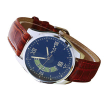 Relogio Masculino Fashion Pattern Leather Band Analog Quartz-watch Men Watches Relogio Reloj Marketing