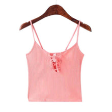 Sexy Women Bralette Bralet Bustier Knitted Crop Top Cami Tank Tops Sleeveless V