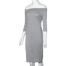 Womens Sexy Dress Dew Shoulder Package Hip Bodycon Cocktail Party Dress Fast Shipping