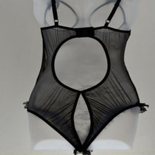 exy Women Black Lace Nightwear Underwear Sets Babydoll Sleepwear &