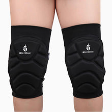 2pc Breathable Elastic Outdoor Sports Knee Pads Wolfbike Knee Pads Football Basketball Leg Sleeve Knee Protector