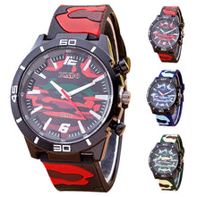 3 Colors Relojes hombre Fashion Camouflage Auartz Watch Relogio masculino