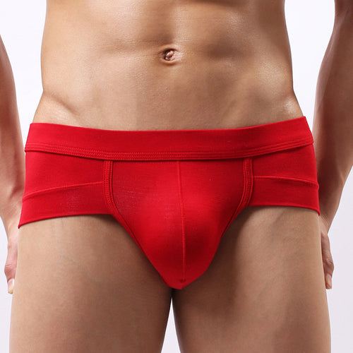 Trunks Sexy Men's Underwear Briefs Shorts Bulge Pouch SoftUnderpants Man Underwear