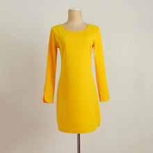 Casual Women Dress Long Sleeve Backless Evening Party Mini Dress Vestidos Plus Size