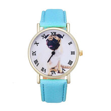 Dog Patterns Leather Band Analog Korean Mini Watch Luxury Brand Whatch Quartz Vogue Wrist Watches