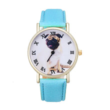 Dog Patterns Leather Band Analog Korean Mini Watch Luxury Brand Whatch Quartz Vogue Wrist Watches