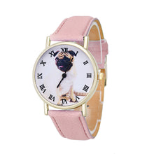 Dog Patterns Leather Band Analog Korean Mini Watch Luxury Brand Whatch Quartz Vogue Wrist Watches