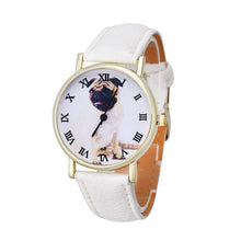 Dog Patterns Leather Band Analog Korean Mini Watch Luxury Brand Whatch Quartz Vogue Wrist Watches