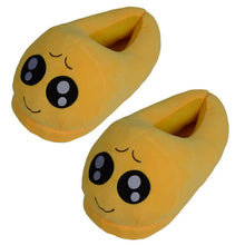 Emoticon Face Plush Slipper Expression Men And Women Slippers House Shoes