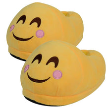 Emoticon Face Plush Slipper Expression Men And Women Slippers House Shoes