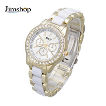 Fashion Chain Analog Quartz Roman Numerals Wrist Watches Women Relojes mujer