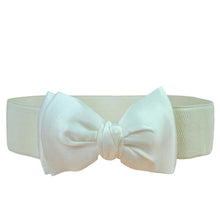 Fashion Lady Wide Elastic Stretch Bowknot Bow Tie Belt Waistband 5 Colors &