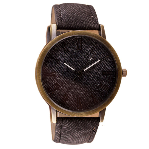 Fashion Women Watches Wavors Retro WristWatch Cowboy Leather Band Analog Quartz Watch Wrist Watches Men
