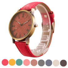 Fashion Women Watches Wavors Retro WristWatch Cowboy Leather Band Analog Quartz Watch Wrist Watches Men