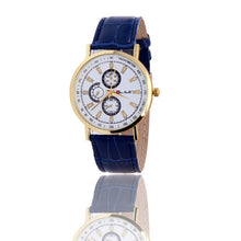 Fashion Rome Article Leather Band Analog Quartz Vogue Wrist Watches&