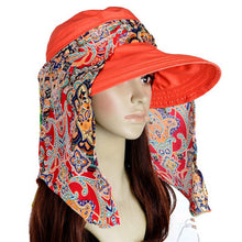Fashion Women Lady Folding UV Protection Roll Up Wide-Brimmed Hat Multifunction Beach Sun Hat
