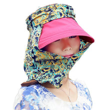 Fashion Women Lady Folding UV Protection Roll Up Wide-Brimmed Hat Multifunction Beach Sun Hat