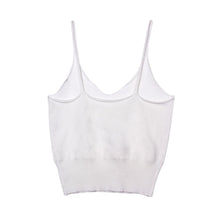 Fashion Women Crochet Halter Crop Tops Sexy Tank Tops Sleeveless Crop Tees Camis Hollow Out VTank Tops
