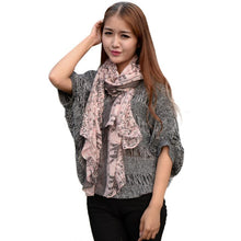 Fashion Women Warm Women Bali Yarn Gauze Scarf Warm Scarf Cowl Neck Long Scarf Shawl