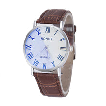 Fashion Luxury Men Leather Quartz Analog Wrist Watch Watches&