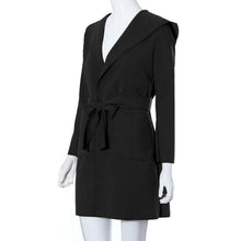 Fashion Women Trench Coat Slim Turn-down Collar Long Sleeve Casual Winer Overcoat Fast Shipping