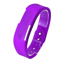 Womens Rubber Red LED Watch Date Sports Bracelet Digital Wrist Waatch&