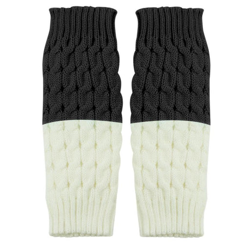 Korean Women Lady Knitted Crochet Socks Leg Boots Warmer Cover Leggings