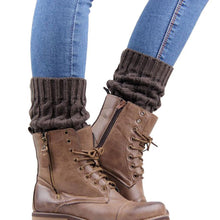 Korean Women Lady Knitted Crochet Socks Leg Boots Warmer Cover Leggings