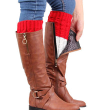 Korean Women Lady Knitted Crochet Socks Leg Boots Warmer Cover Leggings