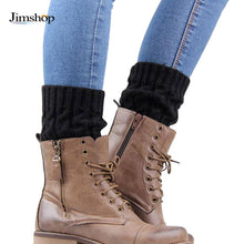 Korean Women Lady Knitted Crochet Socks Leg Boots Warmer Cover Leggings